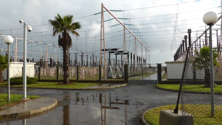 Poste électrique Oulad Haddou, Maroc, énergie