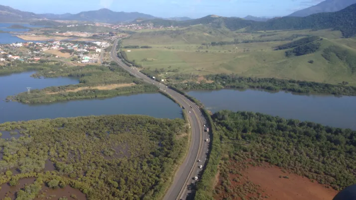 Route, paysage, Nouvelle-Calédonie