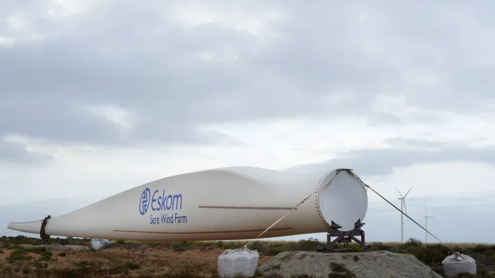 énergie renouvelable, éolien, ESKOM, Afrique du Sud
