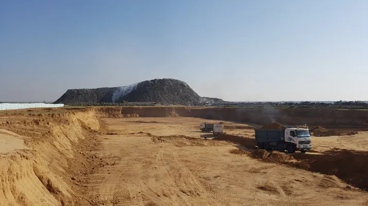 Prise en charge des déchets dans la bande de Gaza