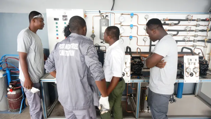 Modernisation de la formation professionnelle en partenariat avec le secteur privé - image