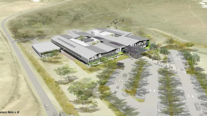 construction d’un pôle sanitaire à Koné pour améliorer l’offre de santé du Nord