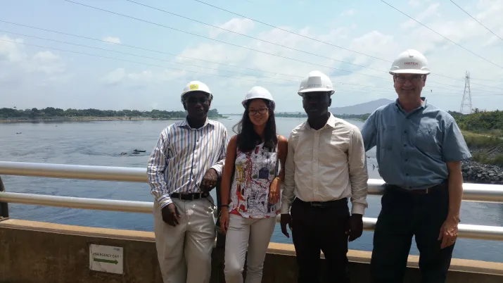 Réhabilitation de la centrale hydroélectrique de Kpong