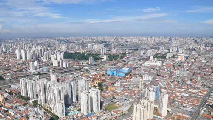 city of Sao Paulo, buildings, urban development, Brazil