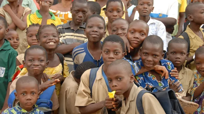 Soutien, enseignement secondaire, enfants, école, Bénin