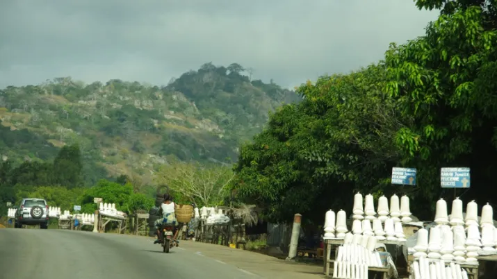 PADAC, Bénin, agriculture, route, moto, montagne
