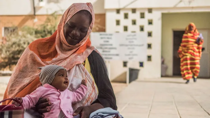 femme, nourrisson, santé maternelle et infantile, Mauritanie