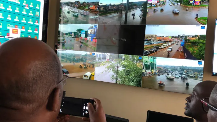 Kampala, centre de trafic