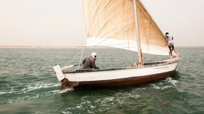 Mauritanie AFD Banc D'arguin parc Bacomab
