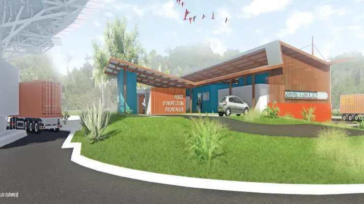 Poste Frontalier Communautaire au Grand Port Maritime de Guyane