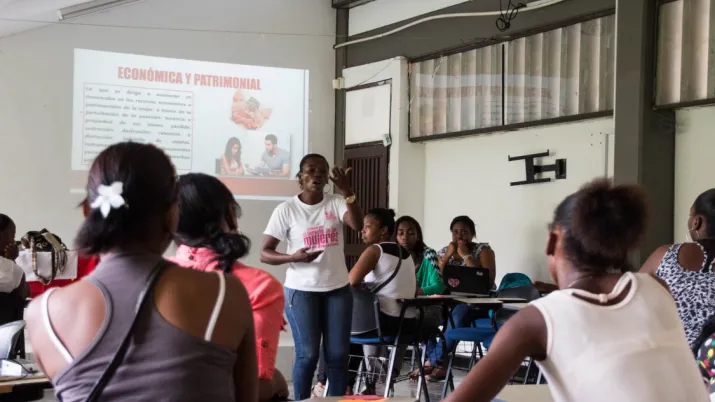 AFD Projet réduction violences femmes en Colombie