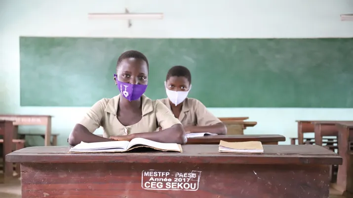 ecole éducation Bénin AFD secondaire enseignement formation