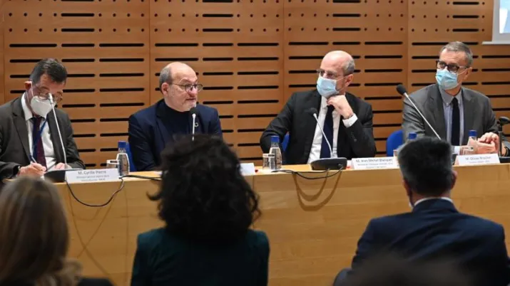 Visite de Jean-Michel Blanquer au site de l'AFD