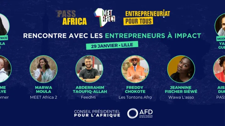 La team France de l’entrepreneuriat des diasporas à Lille 