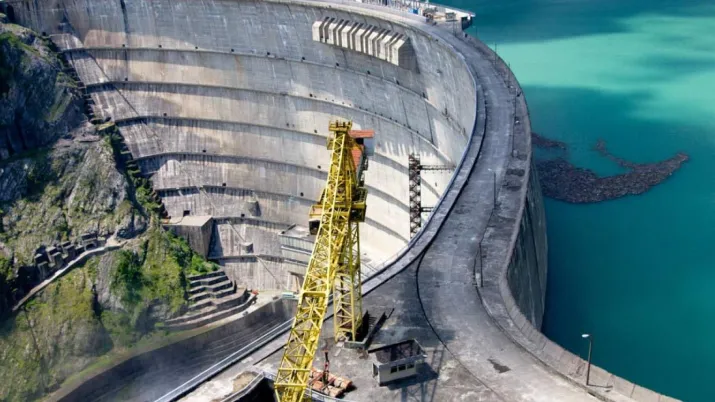 barrage hydro Géorgie AFD