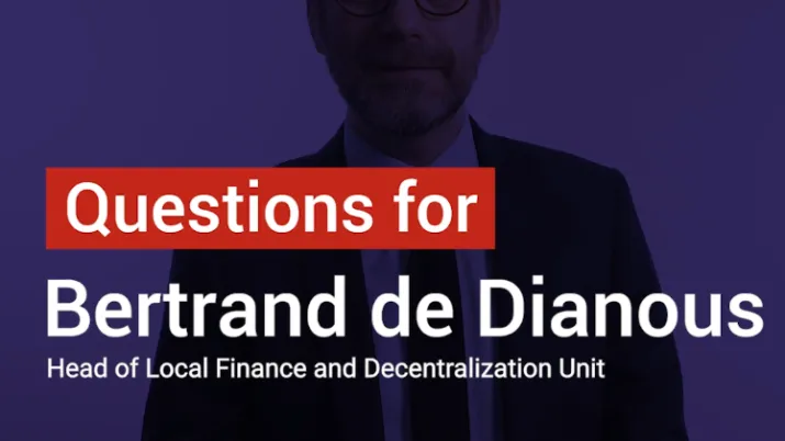 Bertrand de Dianous: CITYRIZ, it's 100 million € of loans in favor of public sustainable investments