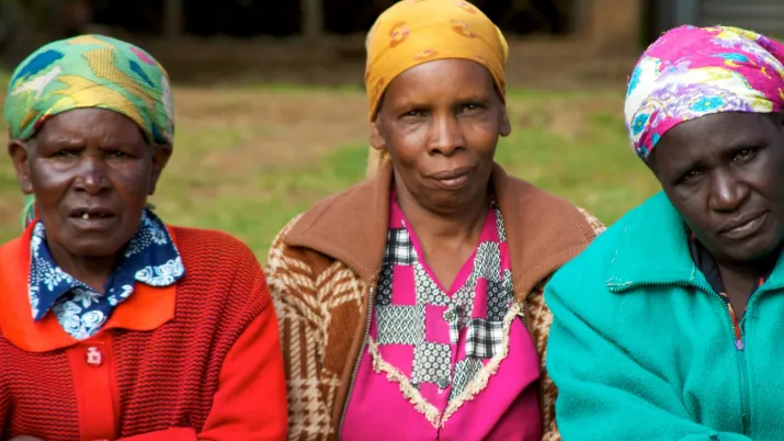 Femmes âgées Kenya