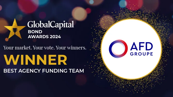 Agence Française de développement - Global capital bond award - Best Agency Funding Team