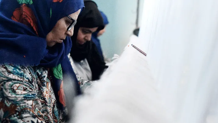 Une « maison de la laine » dans le région de Rhamna