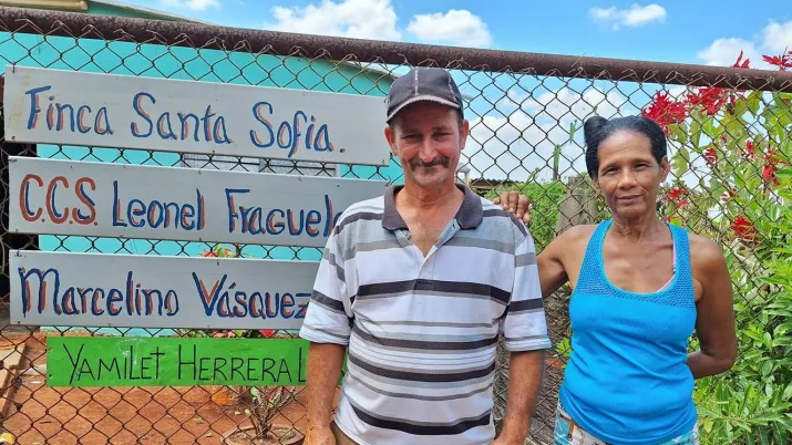 Le projet contribue à améliorer des systèmes alimentaires à Cuba. 