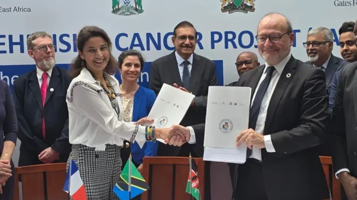 France partners with Aga Khan Health Services to combat women's cancers in East Africa