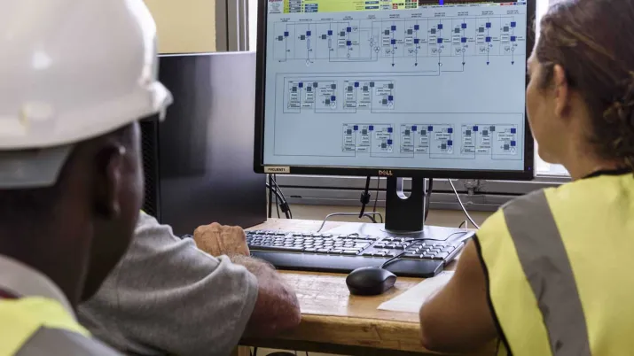 Projet de centrale solaire