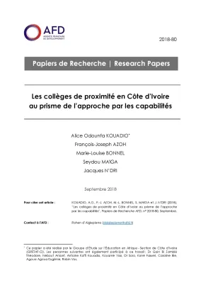 Collèges Côte d'Ivoire_couv