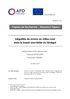 Inégalités de revenu en milieu rural au Sénégal_couv