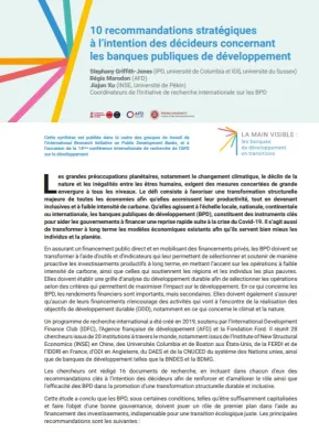 Synthese 10 Recos sur les PDBs