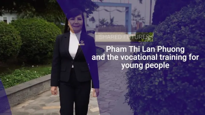 Pham Thi Lan Phuong and the vocational training for young people