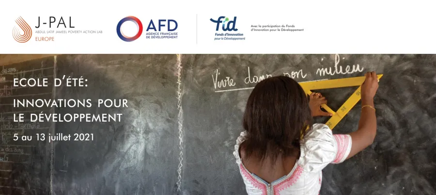 Ecole d'été Innovations pour le développement - Cycle de six conférences