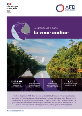 Le groupe AFD dans la zone andine