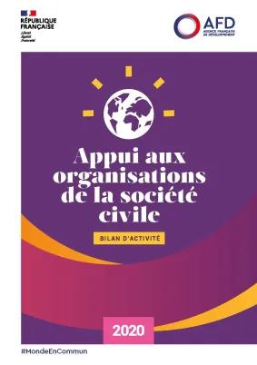 Appui aux organisations de la société civile - Bilan d'activité 2020