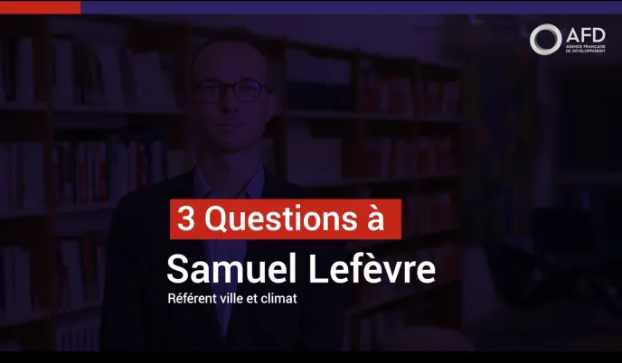 Samuel Lefèvre à propos du recueil « Des solutions pour rafraichir les villes » 