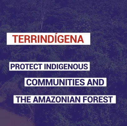 Protect indigenous communities and the amazonian forest
