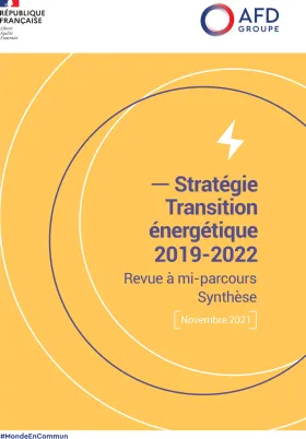 Stratégie Transition énergétique 2019-2022 - Revue à mi-parcours