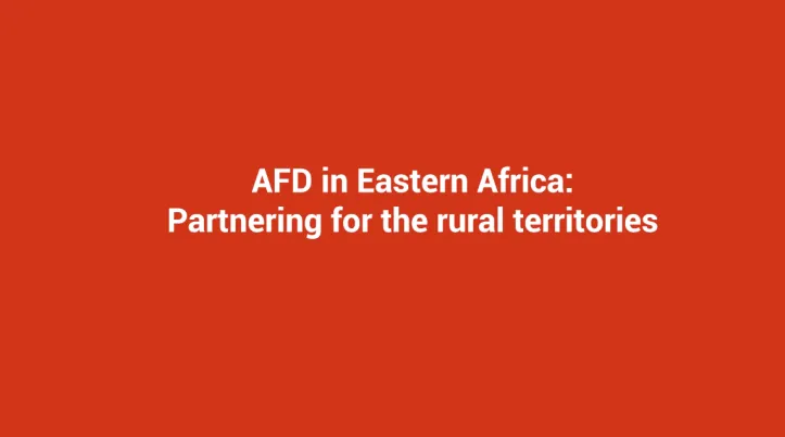 AFD in Eastern Africa: Partnering for the rural territories 