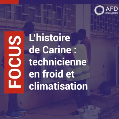 RCA : Carine, technicienne en froid et climatisation