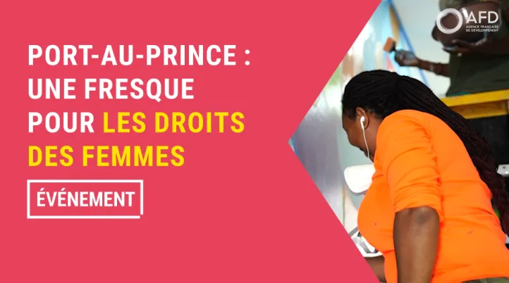 Port-au-Prince : une fresque pour les droits des femmes