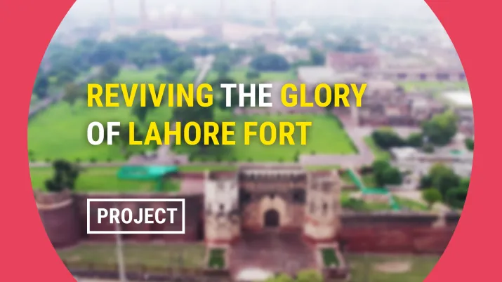 Restaurer Fort Lahore Pakistan