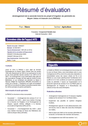 résumé d'évaluation PMSIA2