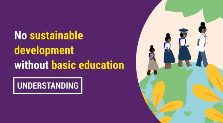 No sustainable development without basic education