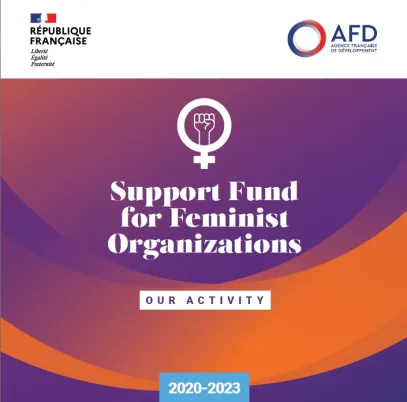 Infographic - Our activity in favour of Support Fund for Feminist Organizations 2020-2023