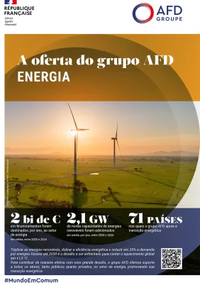Couverture plaquette Offre groupe AFD - energie Portugais Brésil