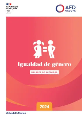 Igualdad de généro - Balance de actividad 2024