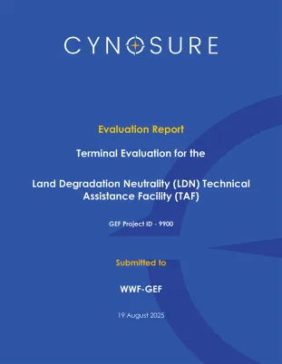 Terminal evaluation for the Land Degradation Neutrality (LDN) Technical Assistance Facility