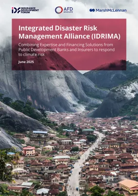 IDRIMA: Combining Expertise and Financing Solutions from Public Development Banks and Insurers to respond to Climate Risk