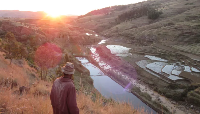 paysage rural, agriculture, Madagascar