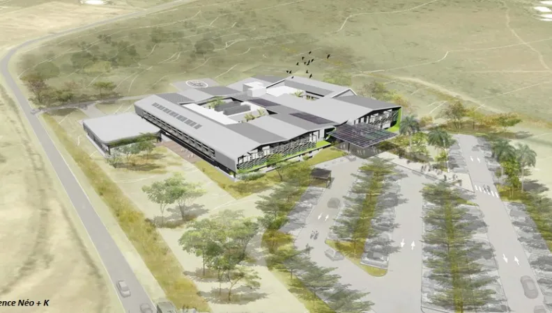 construction d’un pôle sanitaire à Koné pour améliorer l’offre de santé du Nord