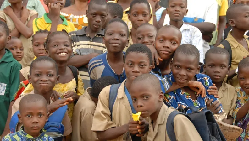 Soutien, enseignement secondaire, enfants, école, Bénin
